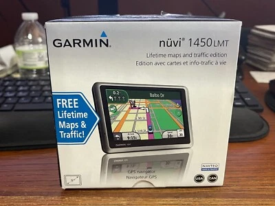 Garmin Nüvi 1450 LMT Automotive Mountable 5" Touchscreen GPS TESTED WORKING - Image 1 of 4