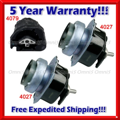 N121 Se adapta a BMW X5 07-18 3,0 L GAS/10-13 4,4 L/07-10 4,8 L Motor y montaje de transmisión 3 piezas Foto 1 de 3