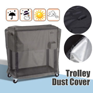 Festival Camping Beach Cart Pull-Along Folding Hand Cart Drink Trolley Cover New
