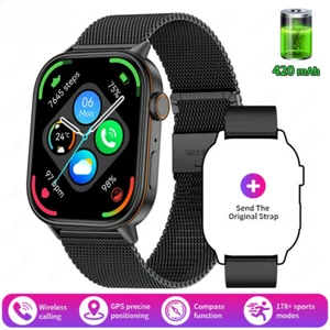 NEW GPS Smart Watch Men Compass Sports Fitness Bluetooth Call IP68 Waterproof 1* - Picture 1 of 34
