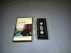 GABRIELLE GIVE ME A LITTLE MORE TIME CASSETTE TAPE SINGLE - Picture 1 of 2