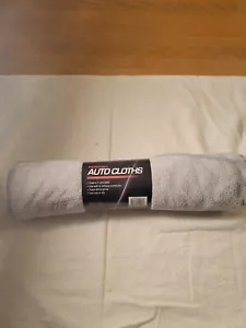 NEW microfiber auto cloths (gray and white) (14in. x 14in.) - Picture 1 of 4