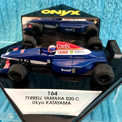 Onyx 164 F1 '93 Tyrrell Yamaha 020 C Ukyo Katayama 1:43 Die Cast Model Race Car - Image 1 of 4