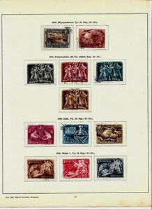 1950 HUNGARY, Set of Stamp Museum, Liberation, Chess Tournament, U - Picture 1 of 1