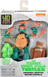Neu Teenage Mutant Ninja Turtle Original Sketch 40th Jubiläum Michelangelo - Bild 1 von 3