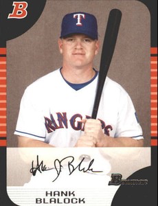 2005 Bowman #5 Hank Blalock