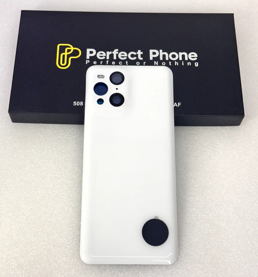 Oppo Find X3 Pro Replacement Back Glass Battery Cover With Camera Lens-UK