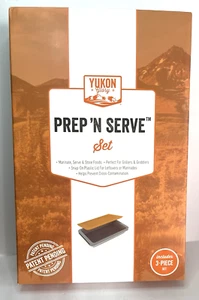YUKON Glory Prep 'N Serve Set (Orig. $59,99) B*B - Imagen 1 de 9