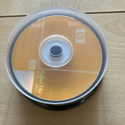 HP DVD+R 4,7GB 16x Speed 25x Spindel OVP - Bild 1 von 4