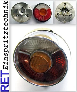 Rückleuchte Rücklicht rechts BMW 1802 2002 Glas + Rahmen + Trägerplatte original - Picture 1 of 3