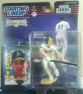 Nuevo 1999 Extendido Ben Grieve A's Novato RC Línea de Inicio SLU Kenner Hasbro - Imagen 1 de 4
