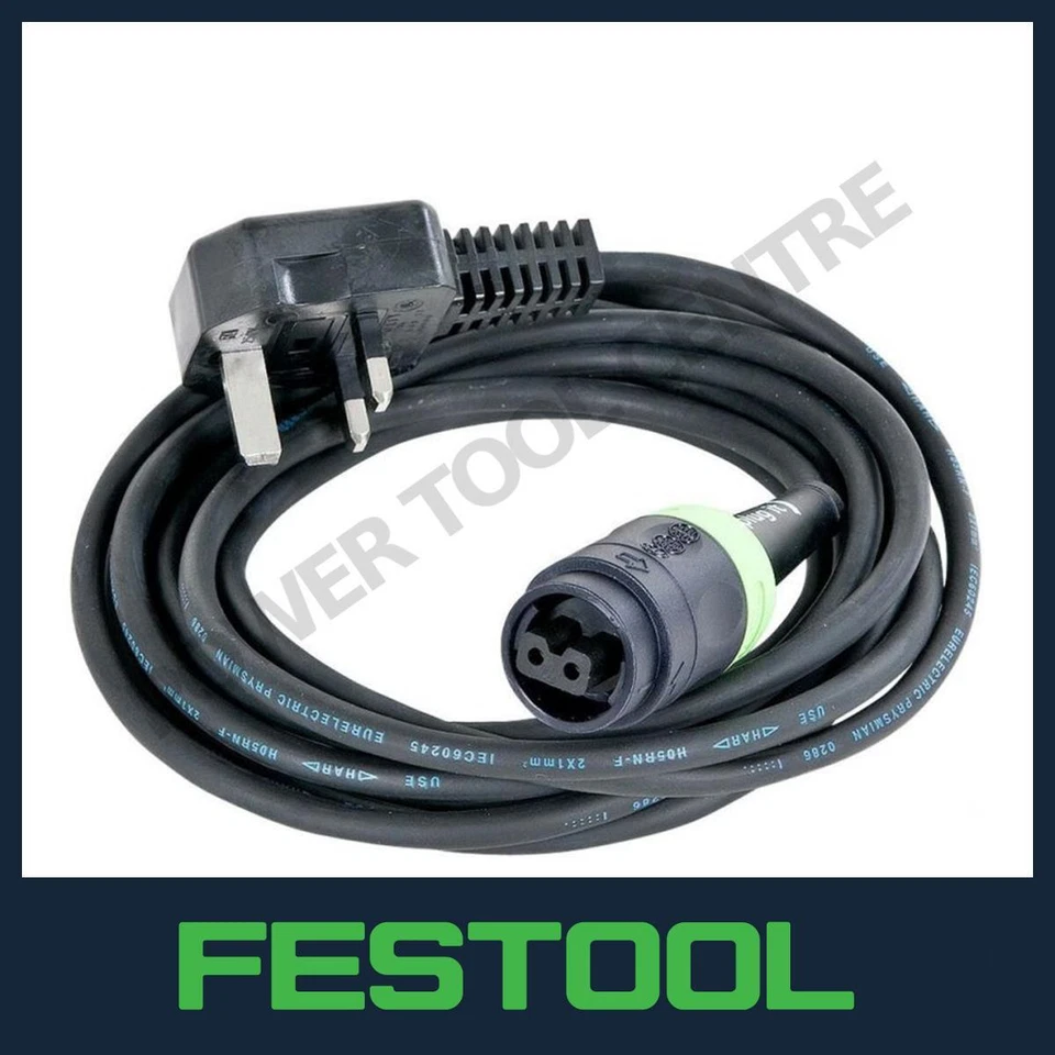 Festool 203924 H 05 RN-F 2x1 4m Rubber Plug It Lead Replacement 240V Volt Cable