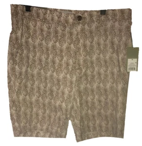 NUEVOS Pantalones Cortos Goodfellow Bronceado y Beige Piña Tilo Talla 36 (38x10.5) - Imagen 1 de 2