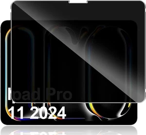 Schutzglas für Apple iPad Pro 2024 11″ Zoll Display Panzerfolie Anty-Spy 9H - Bild 1 von 8