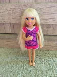 2013 Mattel Barbie Chelsea Safari Fun #BDG33 Chelsea Barbie Puppe im lila Kleid - Bild 1 von 24