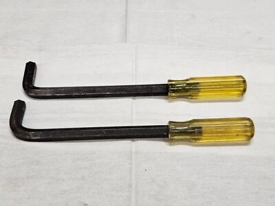 2 Chesco CP Hex Key Allen Wrench L-Shaped Angled Handle 1/2" Drive 11" Long USA - Image 1 of 4