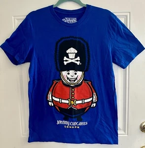 Extremely Rare Johnny Cupcakes London Pop-up T-Shirt Limited Edition M - Picture 1 of 5