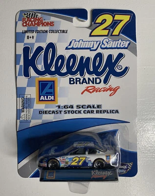 2004 Racing Champions 1/64 Johnny Sauter #27 Kleenex/Aldi Chevy nuevo en paquete Foto 1 de 2