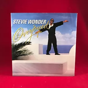 STEVIE WONDER Overjoyed 1985 UK 7" vinyl Single motown 45 original ZB40567 - Picture 1 of 4