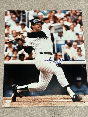 Reggie Jackson Signed 16x20 Photo Autographed JSA COA HOF Mr. October - Image 1 of 4