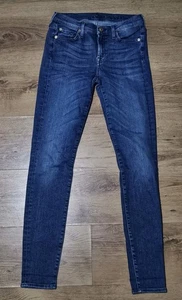 7 for all mankind Dakota Mid The Skinny Jeans W28" L30" - Picture 1 of 7