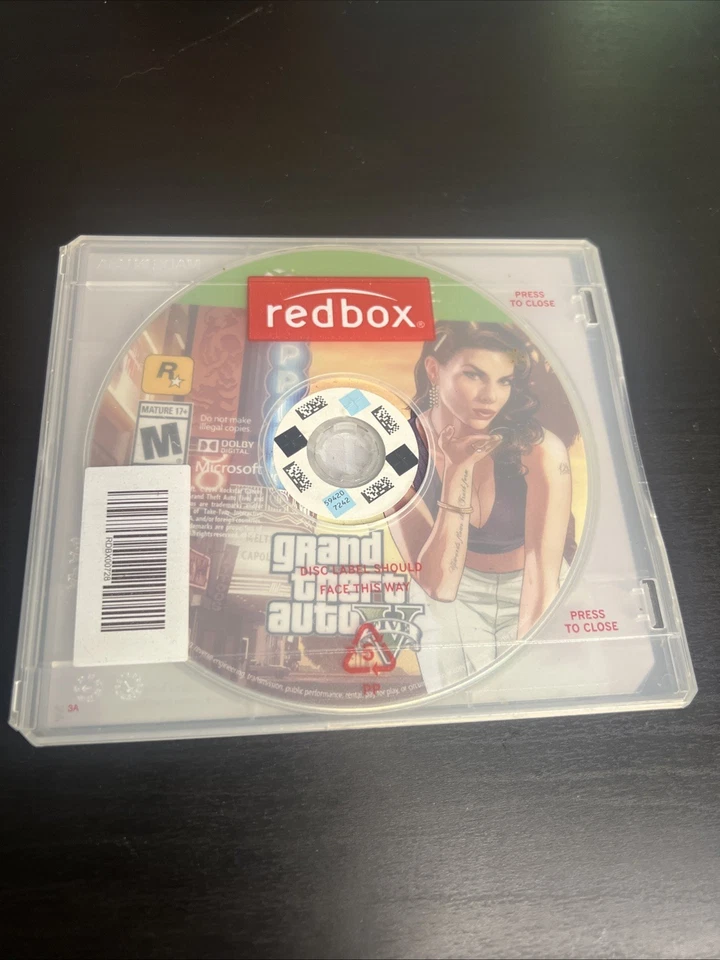 Grand Theft Auto V Microsoft Xbox One GTA 5 Disc Only Tested - Image 1 of 1