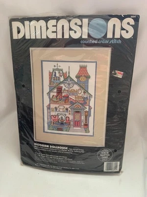 Размеры «Викторианский кукольный домик» вышивка крестиком диаграмма #3694 Карен Эйвери 1992 - Изображение 1 из 4