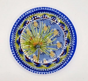 Fragonard Parfumerie French Glass Soap Trinket Dish Colourful Floral Design - Picture 1 of 3