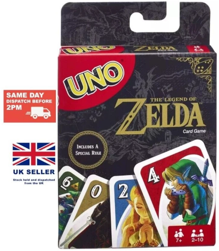 Uno The Legend of Zelda Edition - Fun Card Game for Fans & Collectors Uk