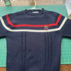 Vintage Hand Loomed Mont BlancSweater - Picture 1 of 10