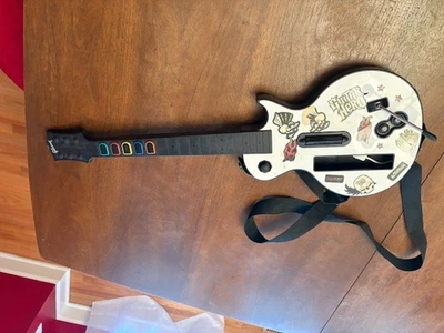 Nintendo Wii Guitar Hero Controller Gibson Les Paul NON TESTATO - Immagine 1 di 3