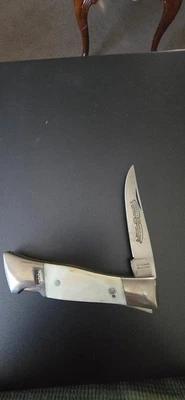 Navaja de Bolsillo de Hueso Schrade I*XL Wostenholm Sheffield Inglaterra De Colección - SIN USAR Foto 1 de 3