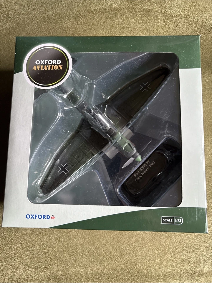 AC004 Oxford Diecast Modelzone 1 72nd Scale Junkers Ju-87 Stuka Model
