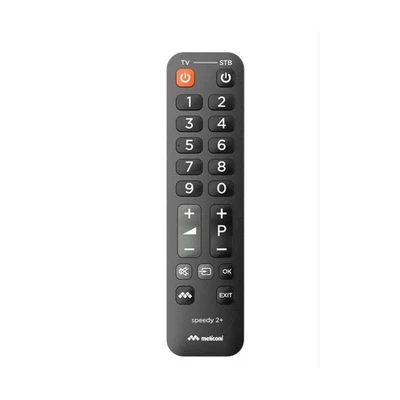 Meliconi Speedy 2+ telecomando IR Wireless TV, Sintonizzatore TV, Set-top box TV - Immagine 1 di 2