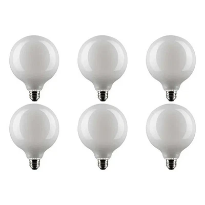 SATCO 6W G40 LED - White - Medium base - 90 CRI - 3000K - 120V - Image 1 of 4