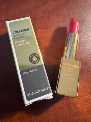 The Face Shop-Collagen-Ampoule Lipstick-06 Pink Bella - Nuevo en caja Foto 1 de 2