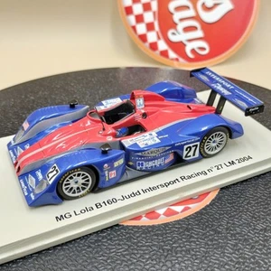 SPARK 1/43 MG Lola B160 Judd Intersport Racing #27 LM 2004 Blue SCMG12 - Picture 1 of 8