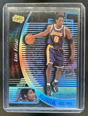 1998-99 Upper Deck Ionix Kobe Bryant Reciprocal #462/750 Lakers - Image 1 of 2