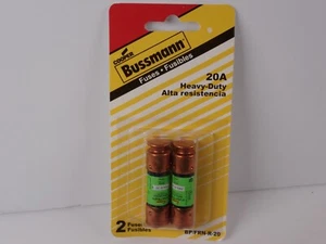 Cooper Bussmann 10 Amp Heavy Duty Motor Protection Fuse FRN-R-20 BR/FRN-R-20 - Picture 1 of 7