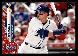 2020 Topps Series 2 Brian O'Grady RC Independence Day /76 #548 - Picture 1 of 2