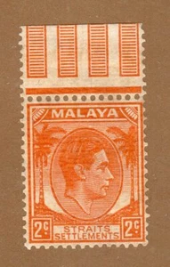 MALASIA STRAITS SETTLEMENTS 1937-1941 Y&T 224A** GEORGE VI - Imagen 1 de 2