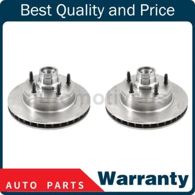 Front Disc Brake Rotor and Hub Assembly 2X DuraGo For Ford F-100 1981 1982 1983 - Image 1 of 3