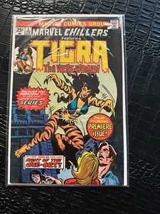 Marvel Comics MARVEL CHILLERS 3 Origin of TIGRA (1976) F/VF - Picture 1 of 1