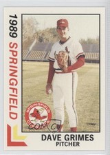 1989 Best Springfield Cardinals David Grimes #2
