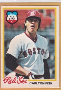 1978 O PEE CHEE BASEBALL CARLTON FISK #210 RED SOX NM/NM+ *A14848
