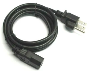 5FT 3-Prong Power Cable Cord for BenQ Projector MS524A MU686 - Picture 1 of 1