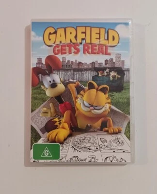 Garfield Gets Real DVD Region 4 GC Jason Marsden Jennifer Darling Free Postage - image 1 of 4