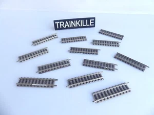 FLEISCHMANN PICCOLO 1:160 / 12 RAILS DROITS 9103 LONGUEUR 55,5 MM - Foto 1 di 5