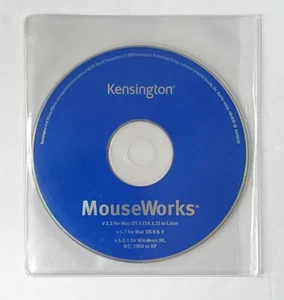 Kensington MouseWorks V2.2 For Mac OS X v6.0.1 For Windows 98 ME 2000 XP - Picture 1 of 5