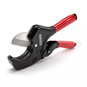 Steelman 2-1/2-Inch Jaw Ratcheting PVC and Plastic Pipe Cutters, 42565 - Picture 1 of 7